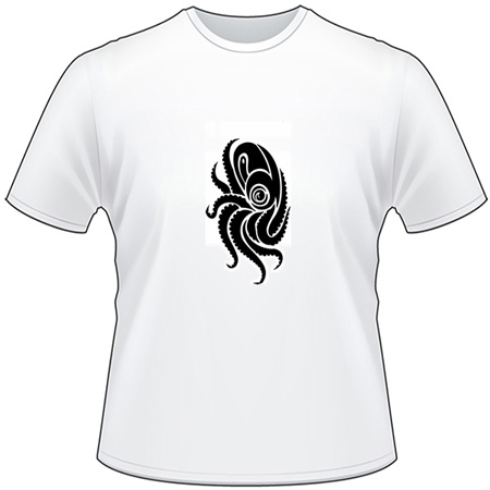 Tribal Water  Monster  T-Shirt 16