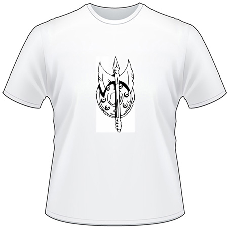Native American Tomahawk T-Shirt 7
