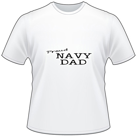 Navy Dad T-Shirt