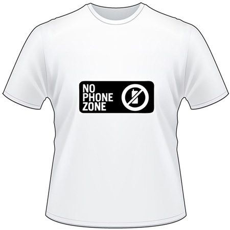 No Phone Zone 2 T-Shirt