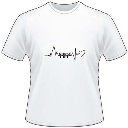 Nurselife Heartbeat T-Shirt