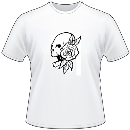 Native American Skull T-Shirt 17