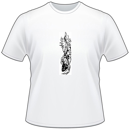 Native American Tribal Feather T-Shirt 9