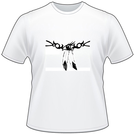 Native American Tribal Feather T-Shirt 12