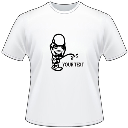 Stormtrooper Pee On T-Shirt