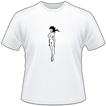 Pinup Girl T-Shirt 345