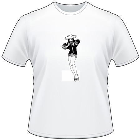 Pinup Girl T-Shirt 395