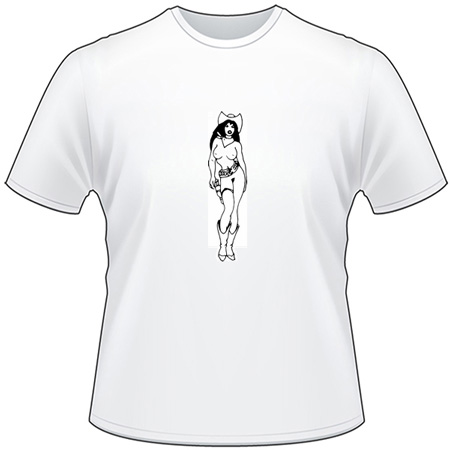Pinup Girl T-Shirt 415