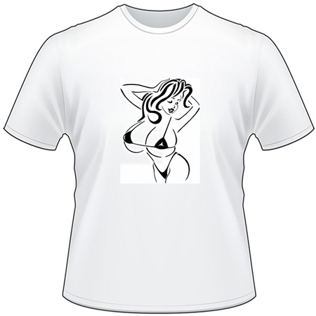 Pinup Girl T-Shirt 462