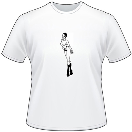 Pinup Girl T-Shirt 536