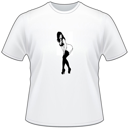 Pinup Girl T-Shirt 574