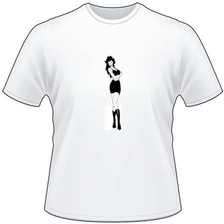 Pinup Girl T-Shirt 595