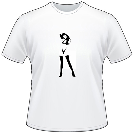 Pinup Girl T-Shirt 596