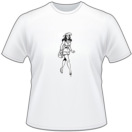 Pinup Girl T-Shirt 599