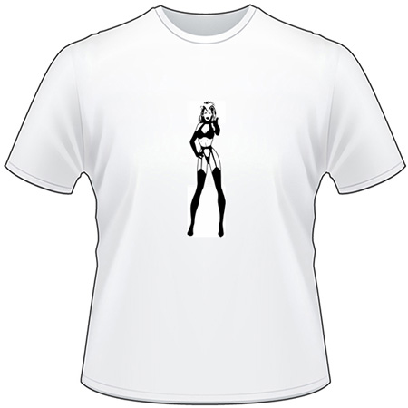 Pinup Girl T-Shirt 634
