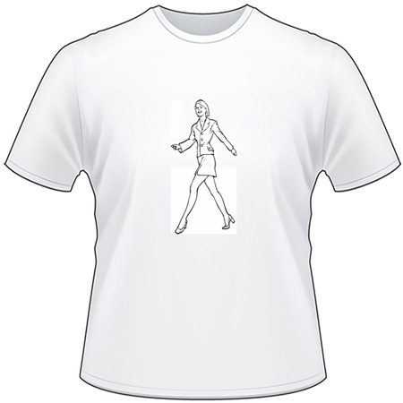 Pinup Girl T-Shirt 639