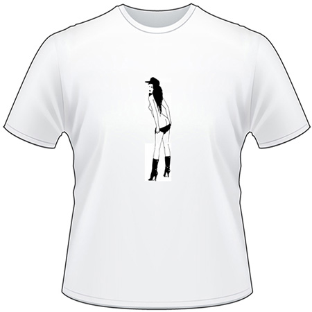Pinup Girl T-Shirt 677