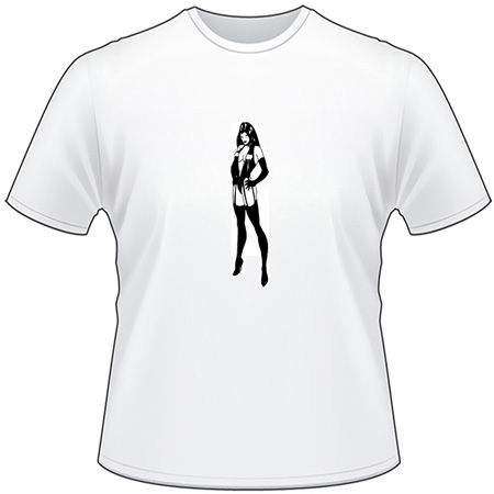 Pinup Girl T-Shirt 682