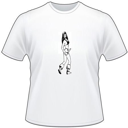 Pinup Girl T-Shirt 687