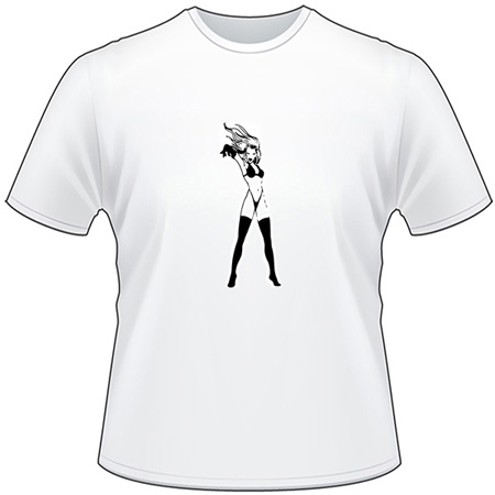 Pinup Girl T-Shirt 693