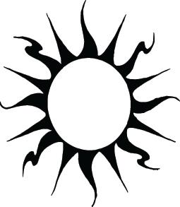 Sun Sticker 299