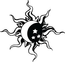 Sun Sticker 338