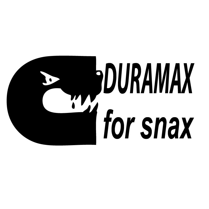 Duramax for Snax Sticker