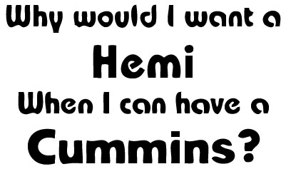 Why Would I want a Hemi Sticker