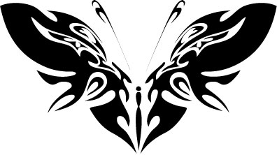 Butterfly 30 Sticker