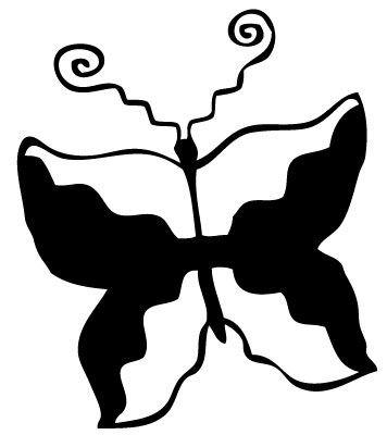 Butterfly 6 Sticker