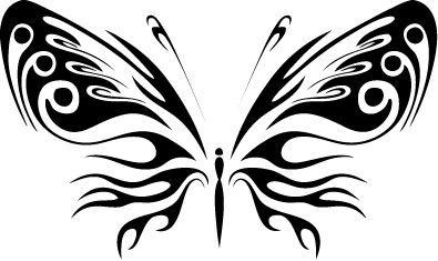 Butterfly 66 Sticker