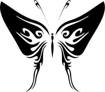 Butterfly 69 Sticker