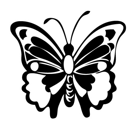 Butterfly 8 Sticker