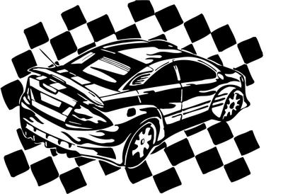 Street Racing Sticker 104