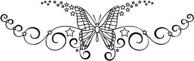 Butterfly Heart Sticker 10