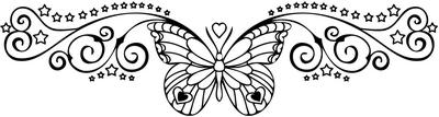 Butterfly Heart Sticker 18