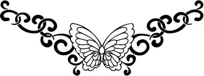 Butterfly Heart Sticker 39