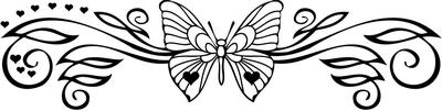 Butterfly Heart Sticker 41