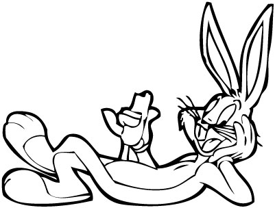 Bugs Bunny Sticker 2