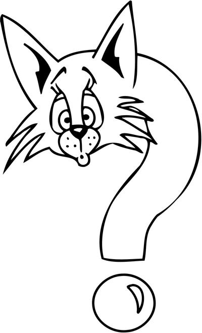 Cartoon Cat Sticker 5
