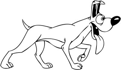 Cartoon Dog Sticker 62