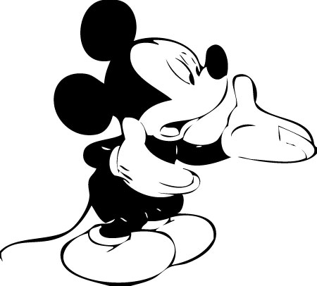 Mickey Mouse Sticker 3