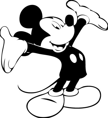 Mickey Mouse Sticker 4