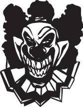 Clown Sticker 16