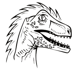 Dinosaur 21 Sticker
