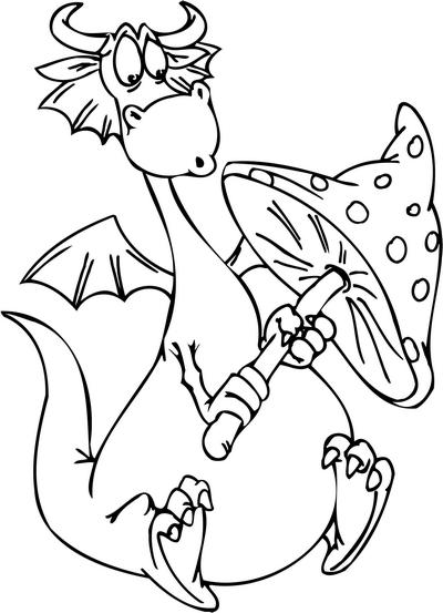 Funny Dragon Sticker 33