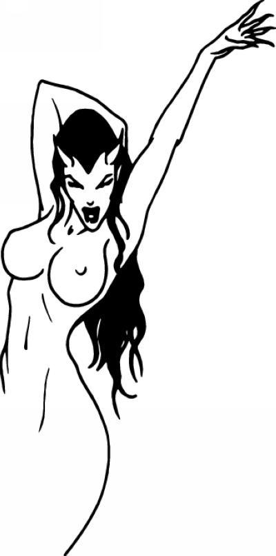 She Devil Sticker 19