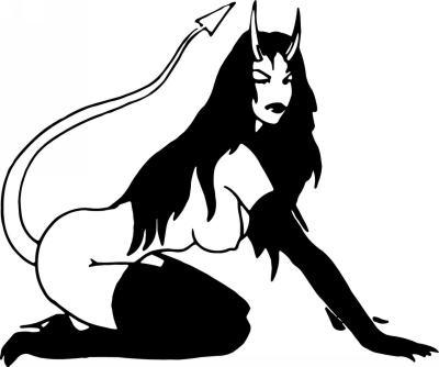 She Devil Sticker 66