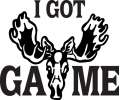 Moose Hunting Stickers