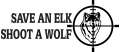 Wolf Hunting Stickers